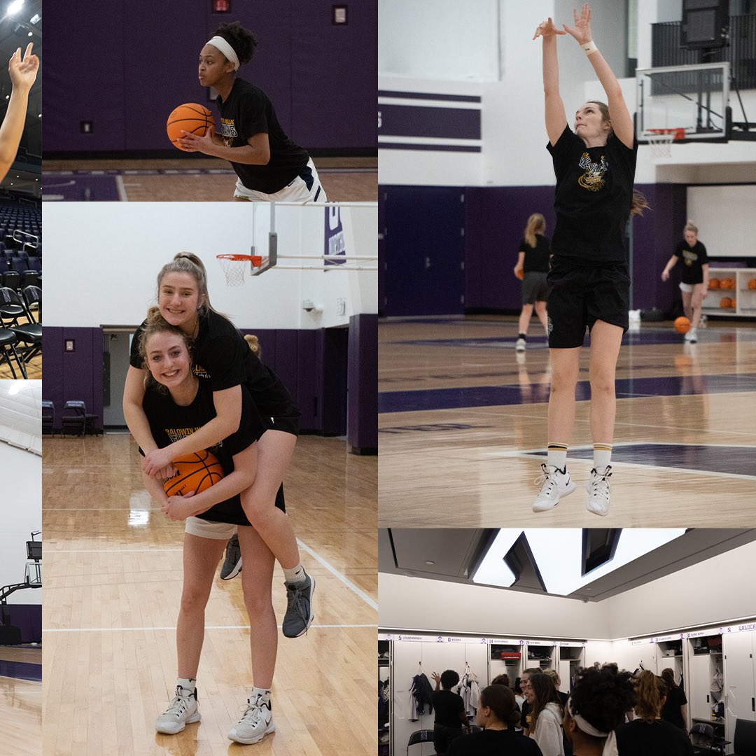 thank you to <a href="/nuwbball/">Northwestern Women’s Basketball</a> for allowing us to use their facility today on our way to the sweet 16 💜💛
#OneLove #D3Hoops