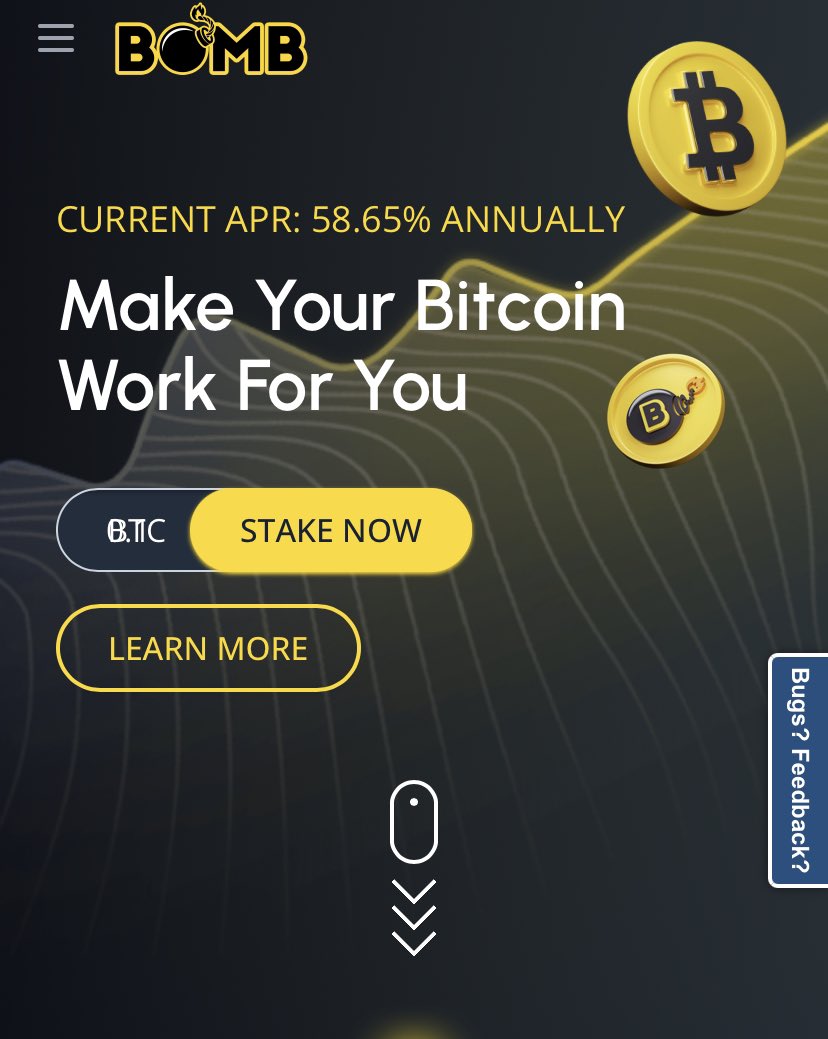 AaronSchuler9's tweet photo. #Hodl &amp; Put that Native #BTC to work! 

https://t.co/ZzTpR4womI 

#Bitcoin #crosschainbridge #BOMB
#DoxxedTeam #BTCNode #BShare https://t.co/2xngEcMegp