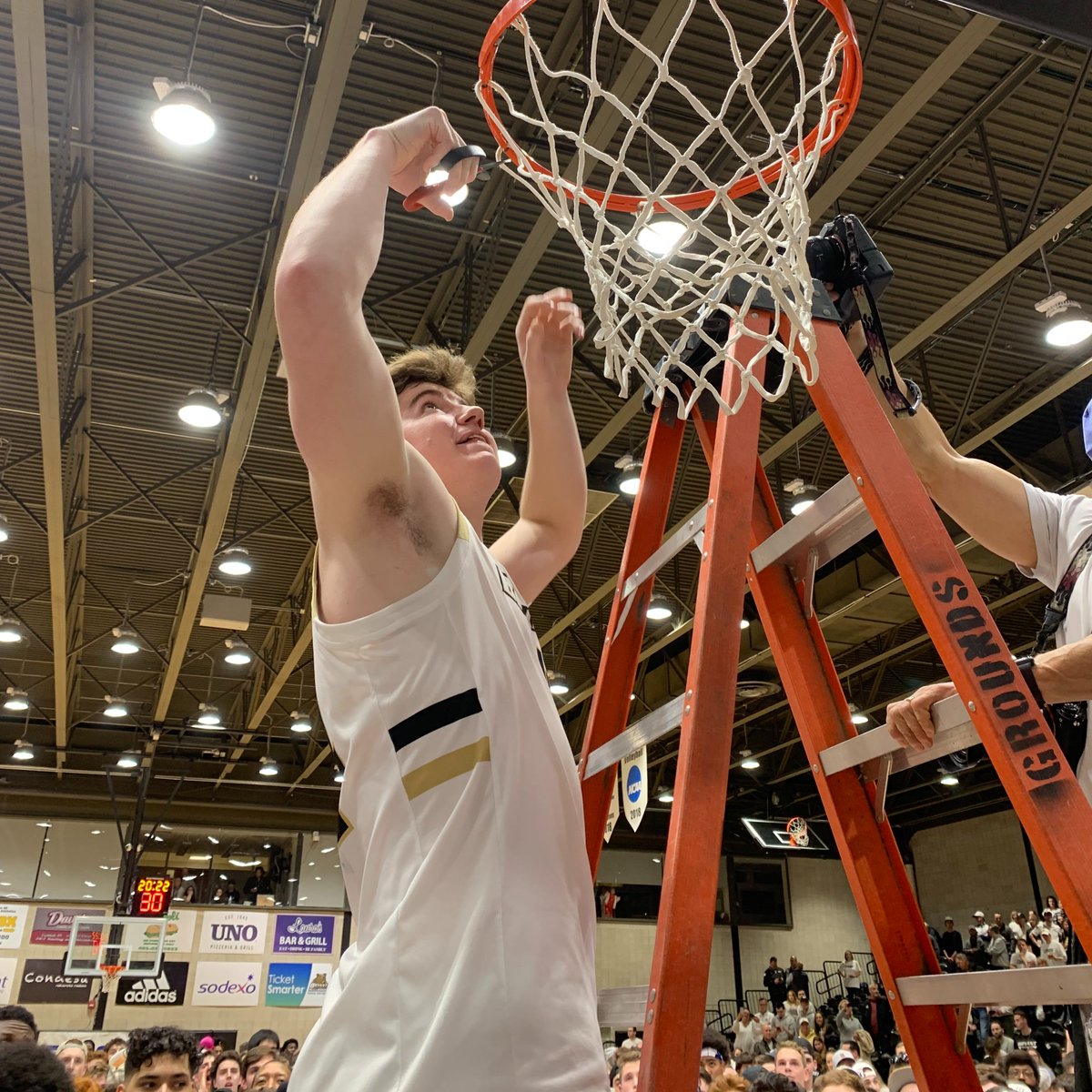 The Governor's Academy (@govsacademy) on Twitter photo Liam Dunfee '21 cutting down the nets after his <a href="/BryantUniv/">Bryant University</a> basketball team won the Northeast Conference and earned a spot in the upcoming NCAA Tournament! Congratulations, Liam! Liam Dunfee '21 cutting down the nets after his <a href="/BryantUniv/">Bryant University</a> basketball team won the Northeast Conference and earned a spot in the upcoming NCAA Tournament! Congratulations, Liam!