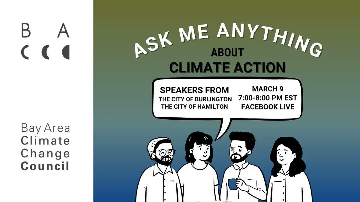 BayArea_Climate's tweet image. 🚨 🚨 We are Live! 🚨 🚨 
Head over to our Facebook Page to join us for #AskMeAnything About Climate Action! bit.ly/3AWoT6H