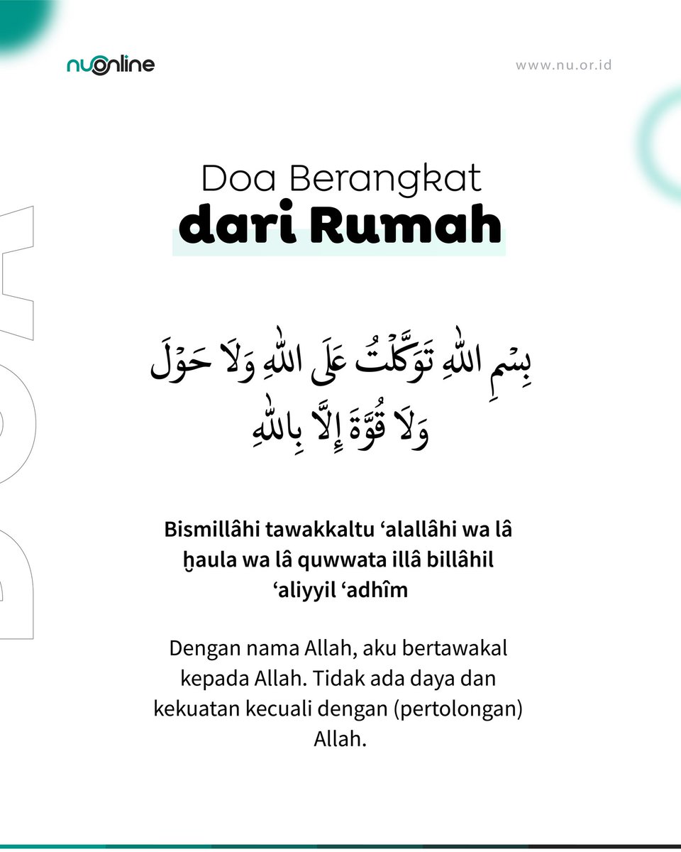 nu_online's tweet photo. Mau bepergian? Baca doa ini dulu ya..
____
Instal aplikasi ibadah dan belajar Islam terbaik: https://t.co/RaNF6Fzk6E (Android &amp; iOS)
____
#nahdlatululama #nuonline https://t.co/HgPMnom6Aj