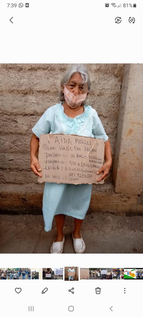 VanessaFlores_1's tweet photo. #PensionesDeHambre https://t.co/6ItzLYdrwa