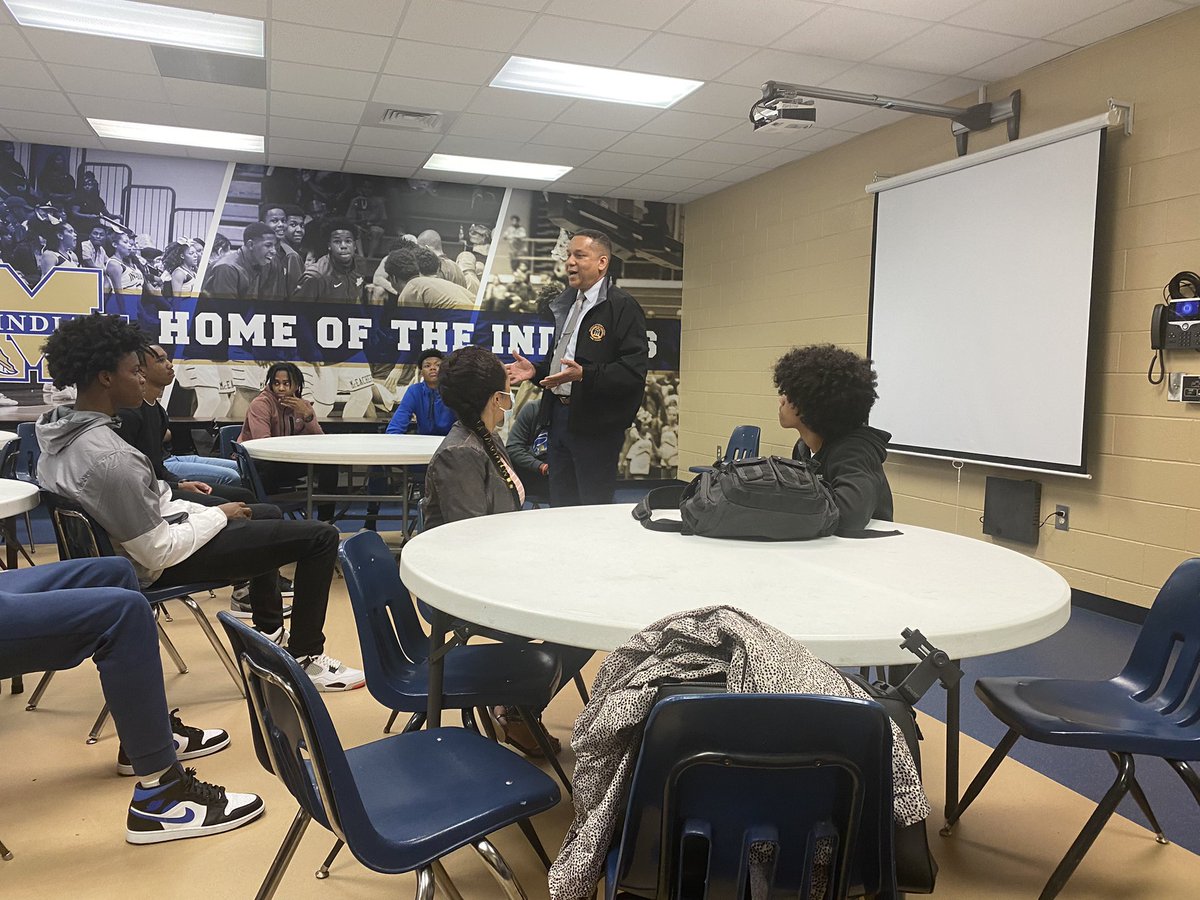 McEachernBoysBB's tweet photo. What an AMAZING Day it was for our Basketball program. We had the pleasure of having @CobbCountyDA @flynndbroadyjr come speak LIFE into our young men. Social Responsibility and Doing Extra!! Thank You Sir for pouring into our men. @McEachernSports @McEachernHigh https://t.co/uKKMLGGNR1