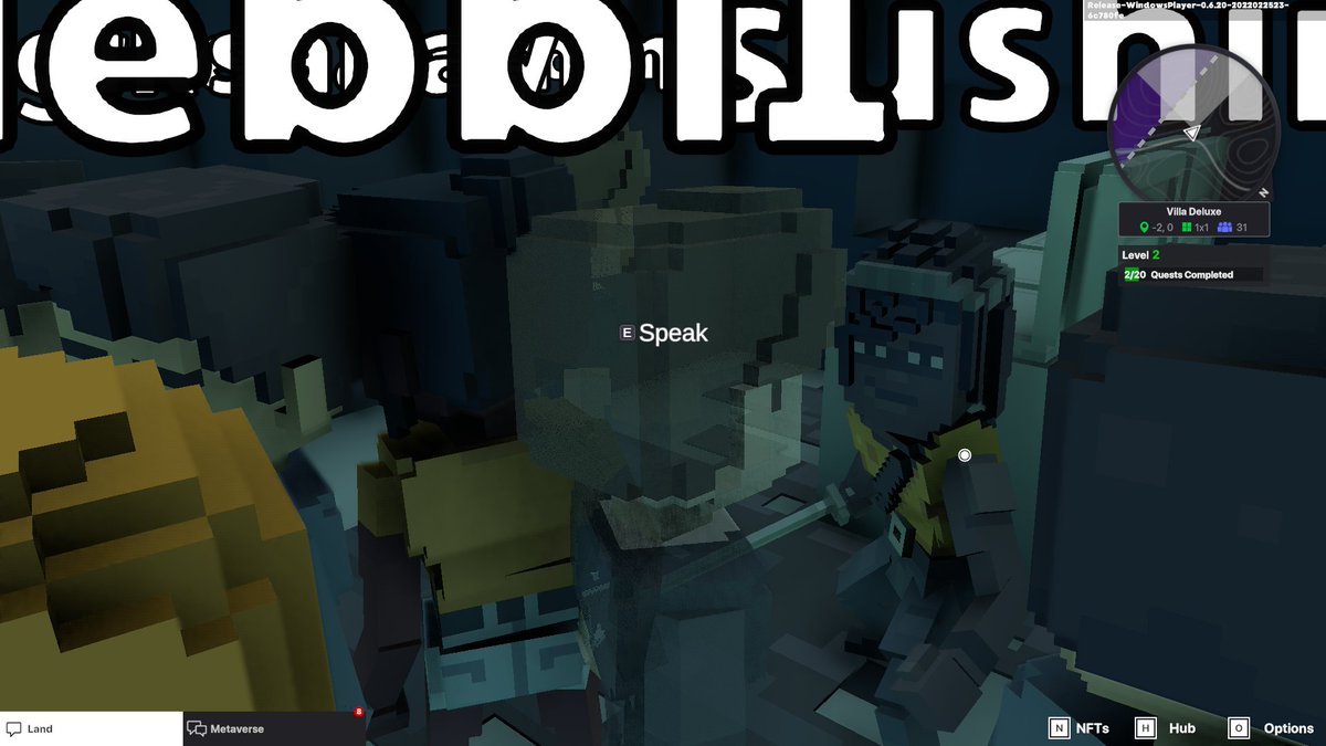 LucasRedieske's tweet photo. @TheSandboxGame I just participated in the daily #SandboxAlphaS2Contest for a chance to earn up to 1,000 $SAND! Starting March 8 - Find Michonne &amp; her zombies. Check out my screenshot below! 👇 #SandboxAlphaS2 https://t.co/KvBRqFdPYf