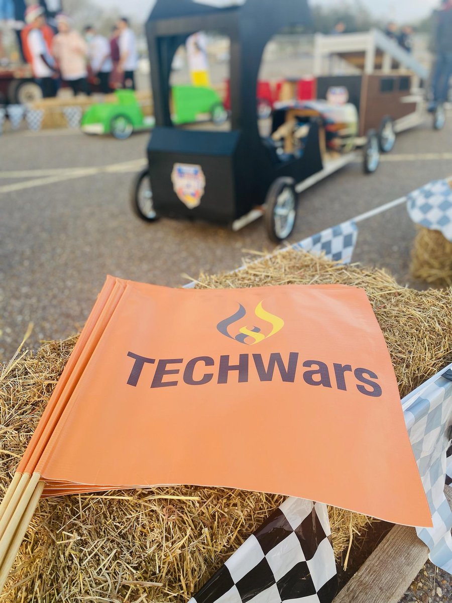 DECAmustang's tweet photo. McAllen ISD Soap-Box  Derby 
Memorial representing!!! @jamesvarlack 
@McAllenISDCTE @MemorialCTE @Pride_Mustangs #misdtechwars22 https://t.co/zodIrkSl2N