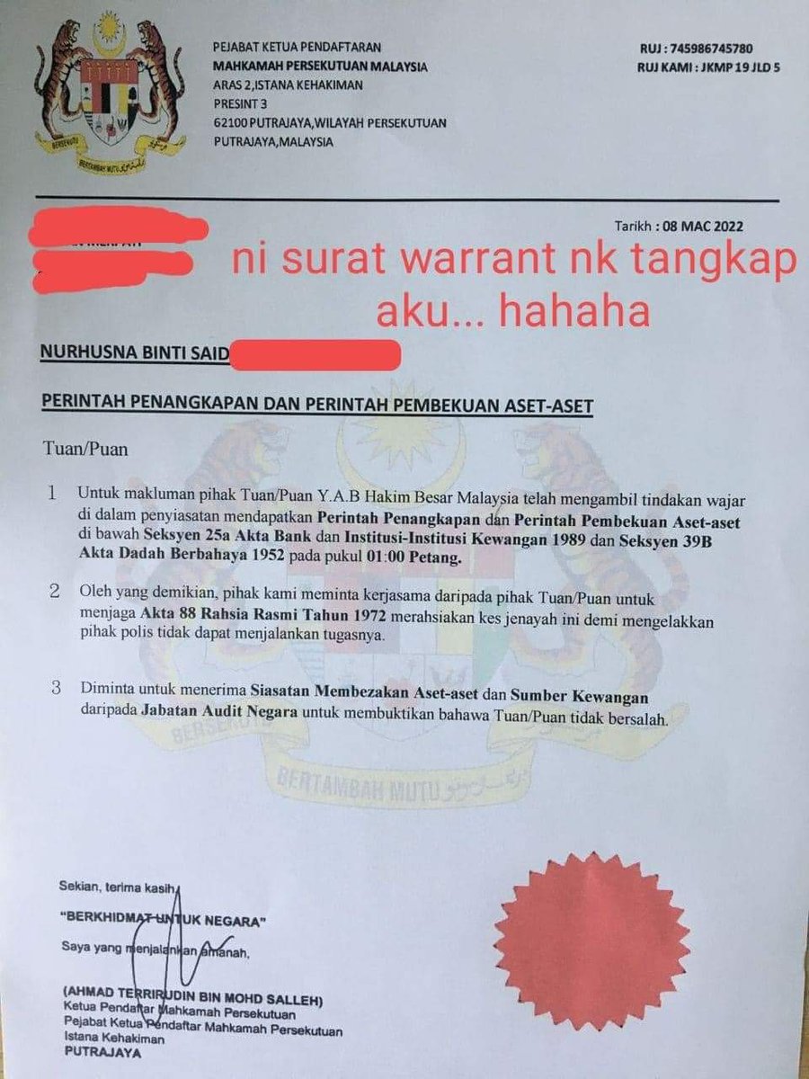 Oleh yang demikian