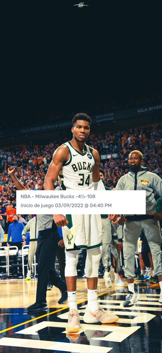 RayitoPicks's tweet photo. Pick 24

NBA 🏀
Bucks -4.5 (-108)
2.88U 💰 https://t.co/VW3IEIvIoT