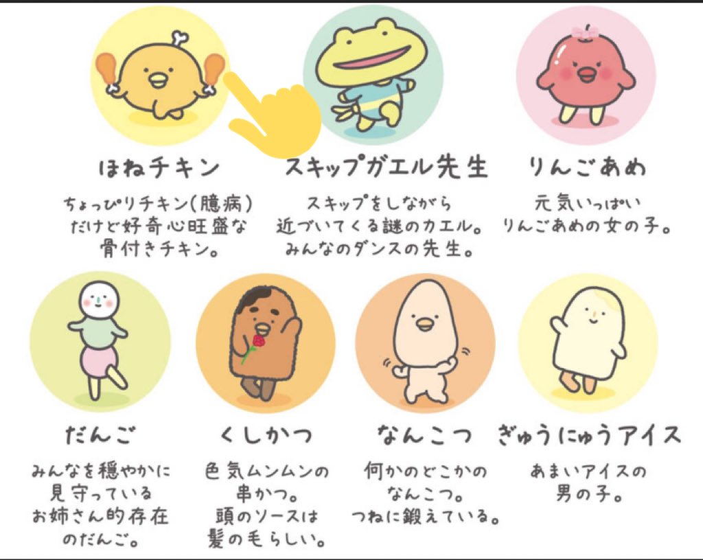 りこ 書写書道 保育園の3月の出席シールに つくしがあるのだけど 2歳のムスメにはコレに見えてるらしい ほねちきん と言いながら貼る キャラクターなら なんこつの方が似てる気もする W さすが 肉好きなだけあるわ 画像はお借りしま