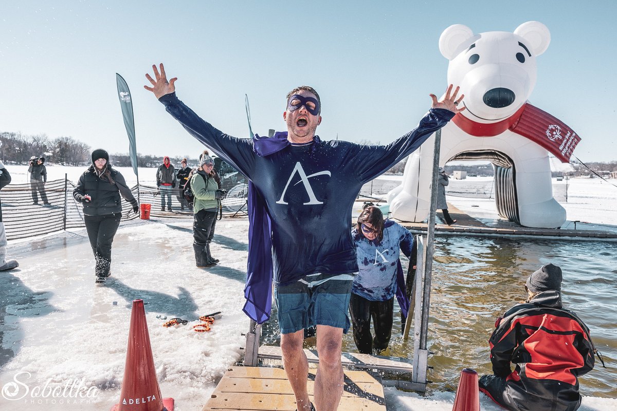PlungeMN's tweet photo. Just a few events left this Plunge season &amp; we'd like to give a HUGE shoutout to @Affinity_Plus!
In addition to being a Statewide Sponsor, Affinity ran an incredible Plunge campaign in 2022. Over 2,200 people used the promo code, generating over $100,000 in kickstarter donations! https://t.co/Oqlr7AABFj