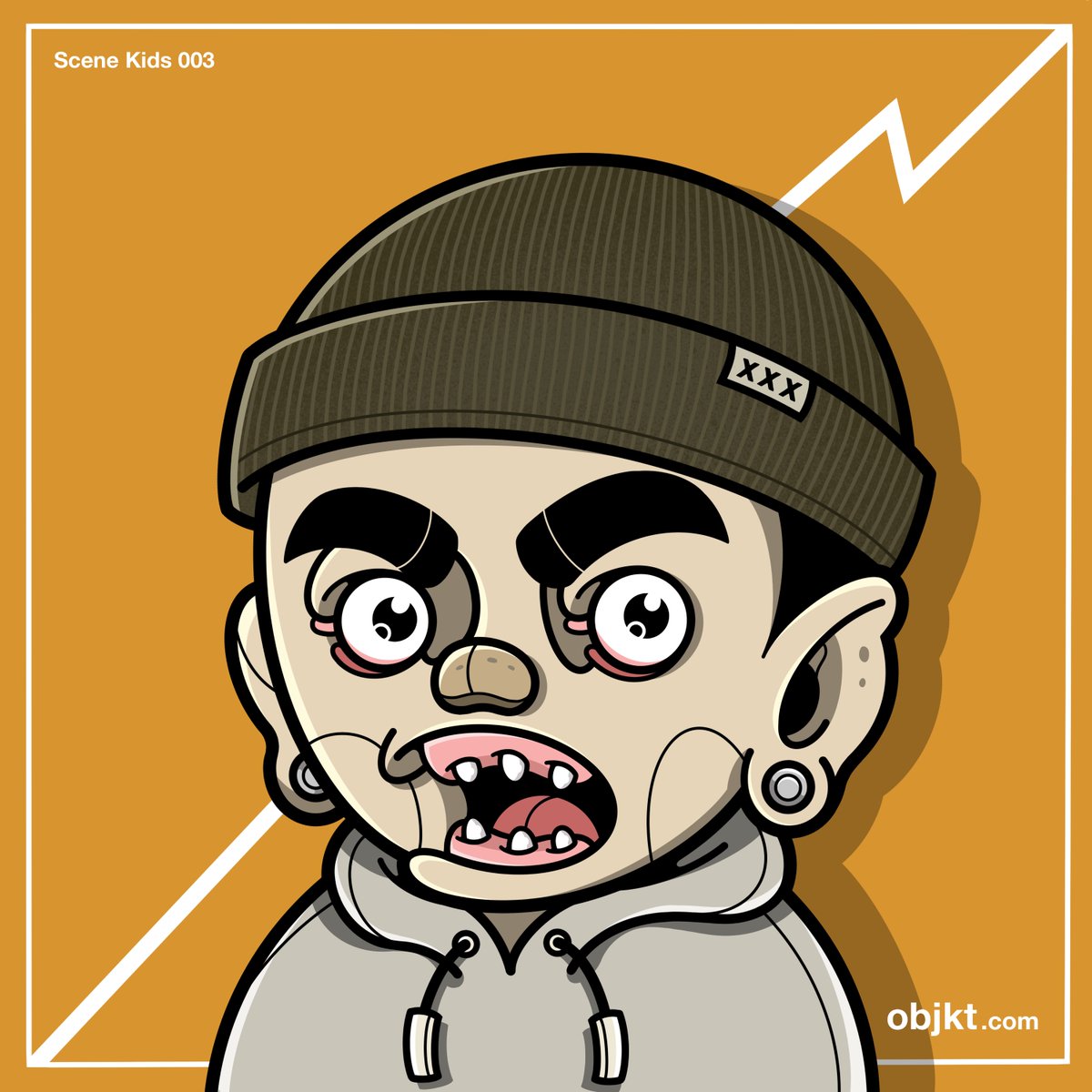 GiMaglanque's tweet photo. CROWD KILL! 3rd artwork for my #SceneKids collection "HC Scene Kid" is up on https://t.co/RrVlICrqLY !
Links at:
https://t.co/DqLmWNAcki
#NFTCommunity #NFTs #NFTCollection #Straightedge #HardcoreScene #NFTdrop https://t.co/W7vtVzbtOc
