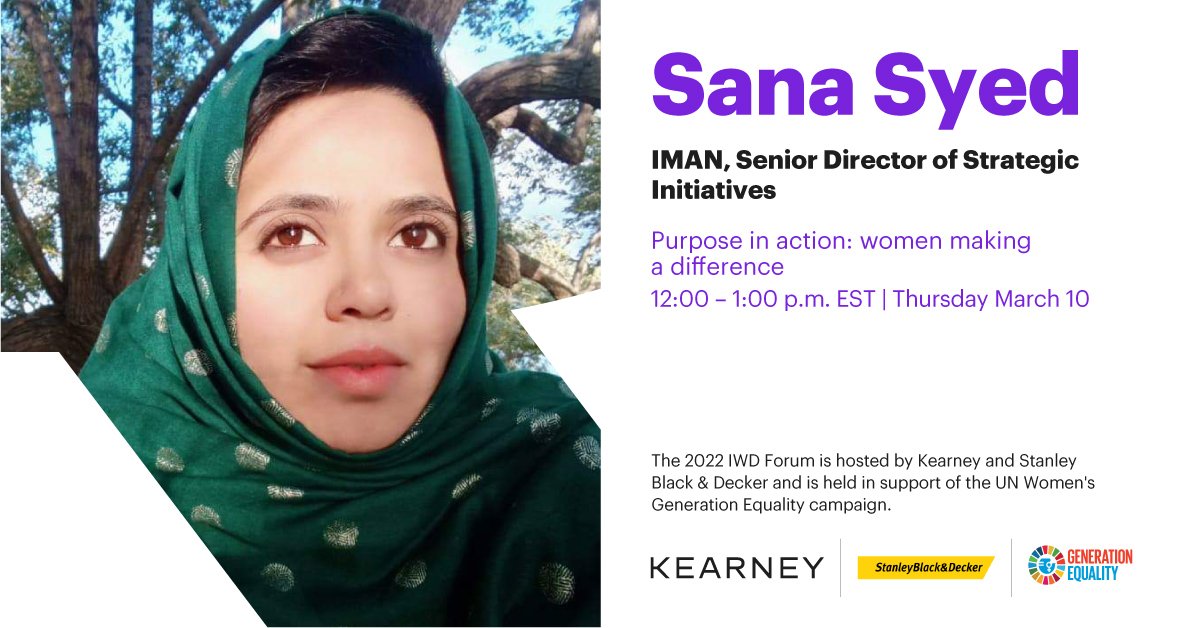 SweetOntology's tweet photo. Join me on Thursday, 10 March for the International Women’s Day Forum, hosted by @Kearney, to celebrate how female changemakers are leading with purpose in the social impact space #IWD2022 #KearneyBold #BeBoldMakeChange  Register at https://t.co/DAUcJU4Ua6 https://t.co/4x59Ir25B6