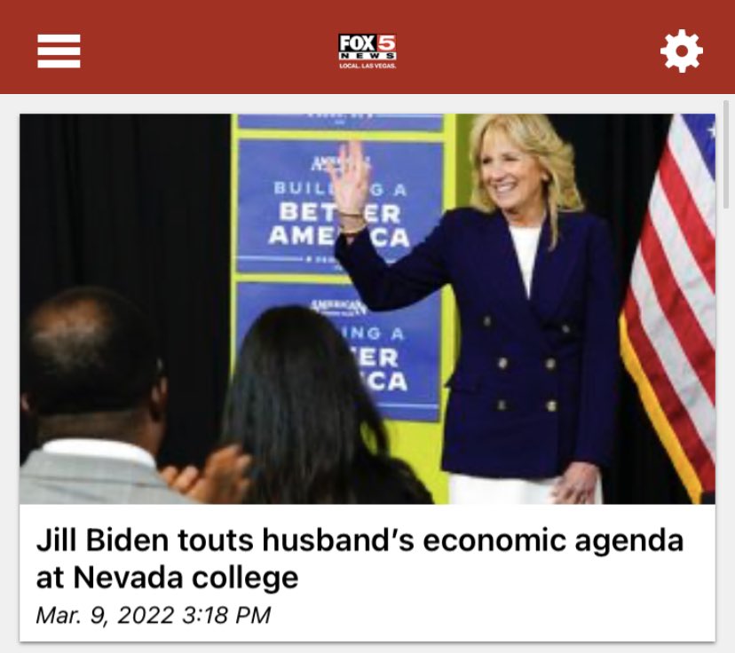 LvIndependent's tweet photo. These people are pathological liars. Stevie Wonder could see the empty shelves at every grocery store, record gasoline prices, sky-high food prices, natural gas massive increase within last year etc. #NV #Vegas #Demoncats #Economy https://t.co/jwFTu44yrz