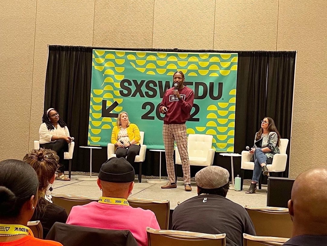 ItsDrMoss's tweet image. I’ve always wanted to speak at the @SXSWEDU Conference, and today I did just that!