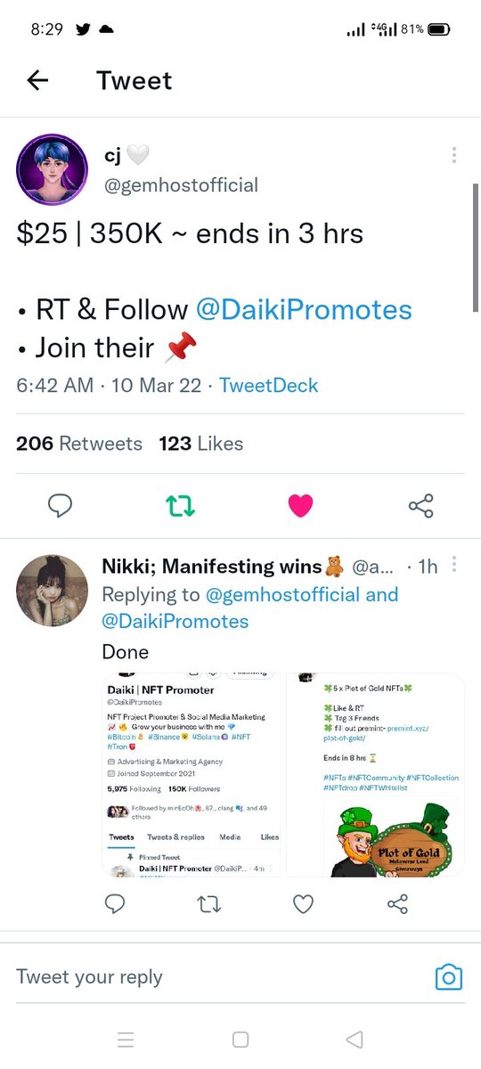 Aurelia1Rustico's tweet photo. @gemhostofficial @DaikiPromotes Pls me next win 🤍🥺 cg https://t.co/HSieNmjLZ2