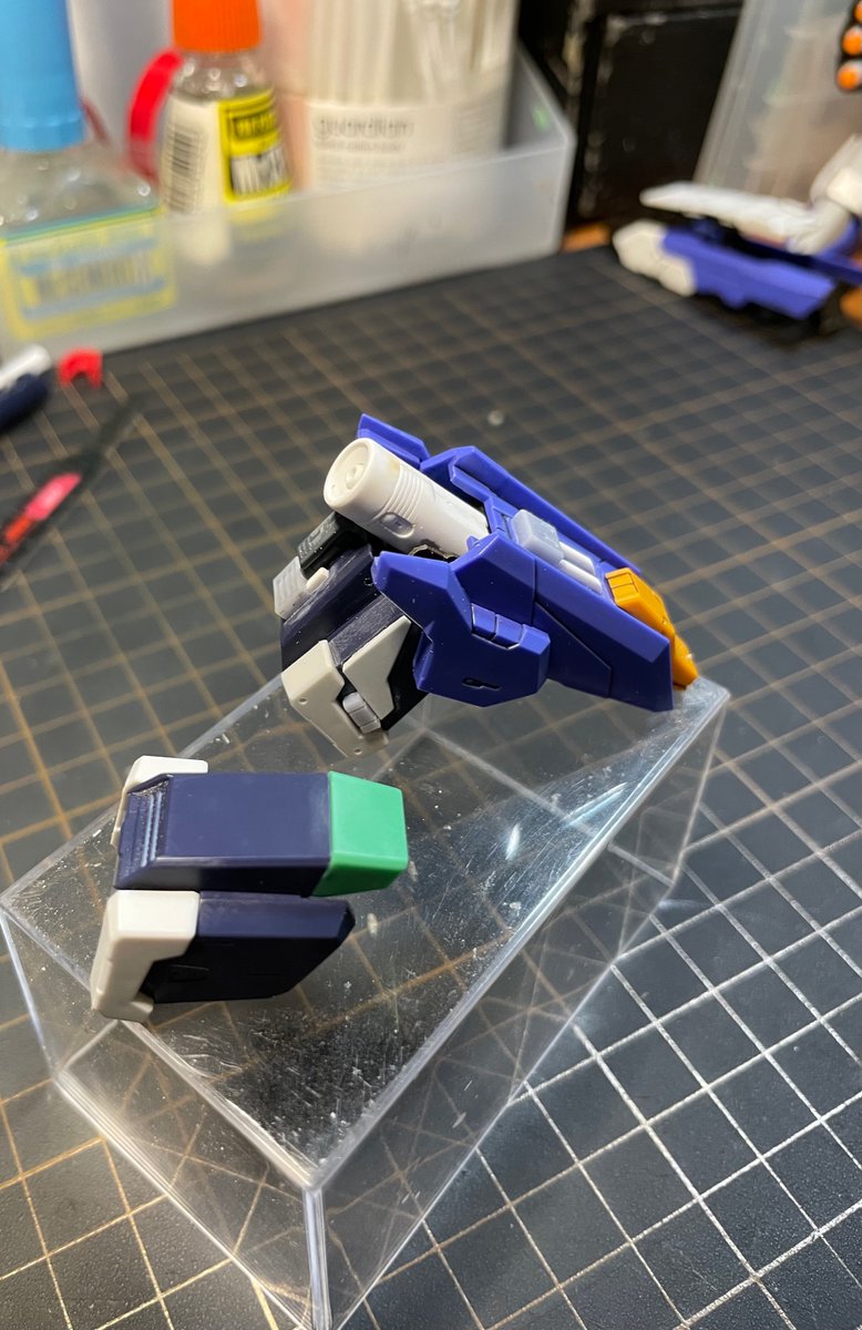 Allanrich_'s tweet photo. Shoulders update on MG Blast Impulse custom.
#gunplaspot https://t.co/ndMJD0uWEH