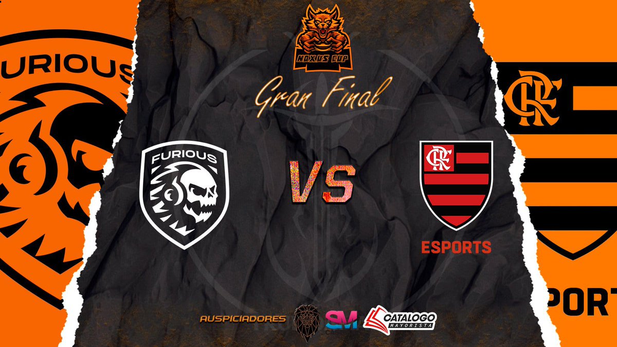 EsportDamage's tweet photo. [[[[[ GRAN FINAL ]]]]]

@FuriousGamingLA vs @flaesports 

Hora: 22hs🇨🇱/ 20hs🇵🇪

Casters: @Rigelgaming16 &amp; @Jericho_BRO

https://t.co/Q1AADcpNKQ https://t.co/LumrM9B1dC https://t.co/9F3MOl4S9c