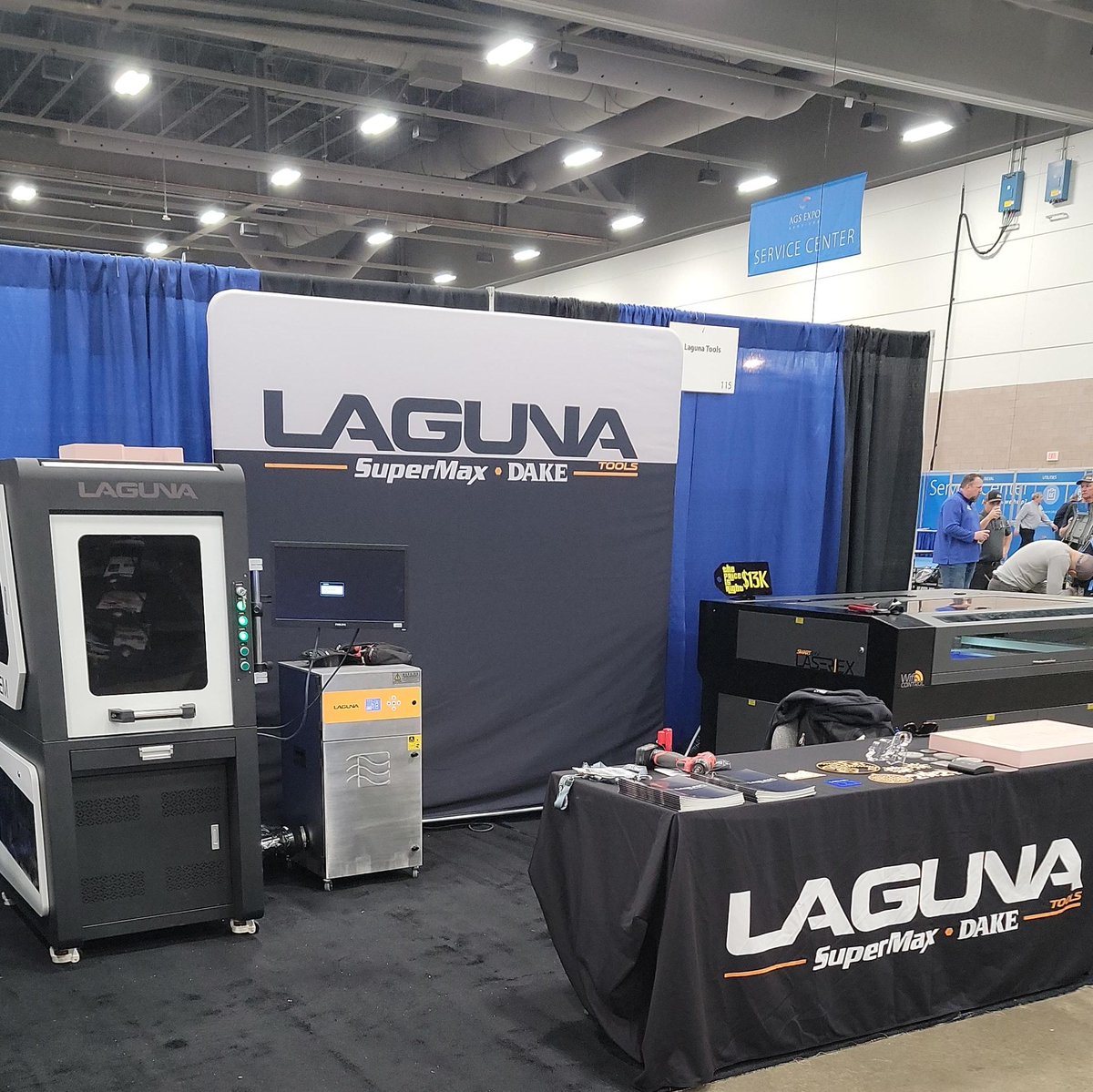 LagunaTools's tweet photo. #IrvingTexas here we are! π
Join us at #GraphicsProExpo in #Irving 3/10-3/12 as we showcase 2 of our top #lasers: The SmartShop #Laser EX & the #FiberMarker EM! Catch both of these lasers in action & meet Rick & Jason of the Laguna Tools team π€
Booth #115!
#signmaking #tools https://t.co/6qhPAocDvc