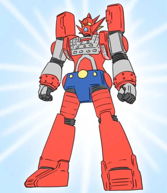 ガンバスターを描きました 