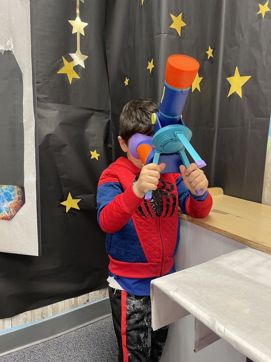 kiley_sanderson's tweet photo. Our Early Childhood team blows our minds each and every day! Our very own Pankey Ponies are loving their new NASA exploration corner!!! @cordell_staci #spaceunit #ECHrockstar #1LISD #FaubionStrong ❤️🐾 https://t.co/L67VFFmf0N