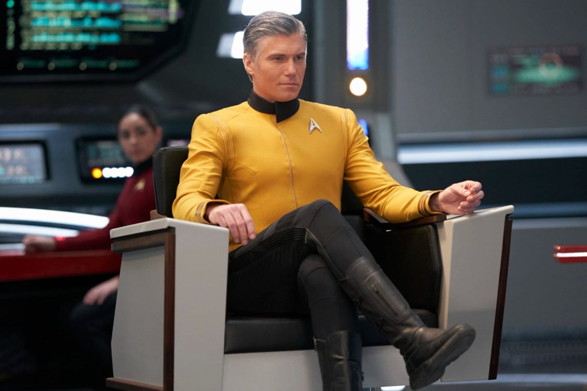 rebelsrebelspod's tweet image. I will say though, May seems to be kicking off an epic battle battle of Sci-Fi TV daddies.

I'm not mad.

#StrangeNewWorlds 
#Kenobi