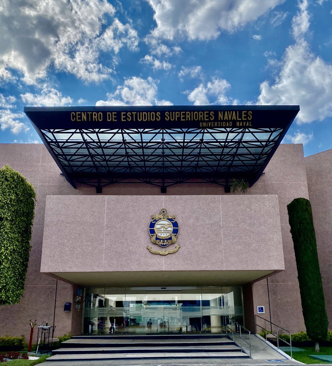 IvanStudio's tweet image. Un 9 de marzo pero de 1970 se inauguró el Centro de Estudios Superiores Navales #CESNAV, de la @SEMAR_mx. Tengo el honor de haber cursado estudios en este paraninfo en materia de #SeguridadNacional, #PoderNaval, #PoderMarítimo. Felicitaciones a todos los que han pasado por ahí.
