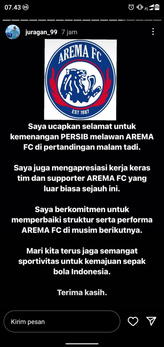 _robiulhakim's tweet photo. @OngisnadeNet @GilangJuragan99 Wes diladeni ki lo rek ambe pak pres @GilangJuragan99 gawe musim depan https://t.co/3CU87rPZnu