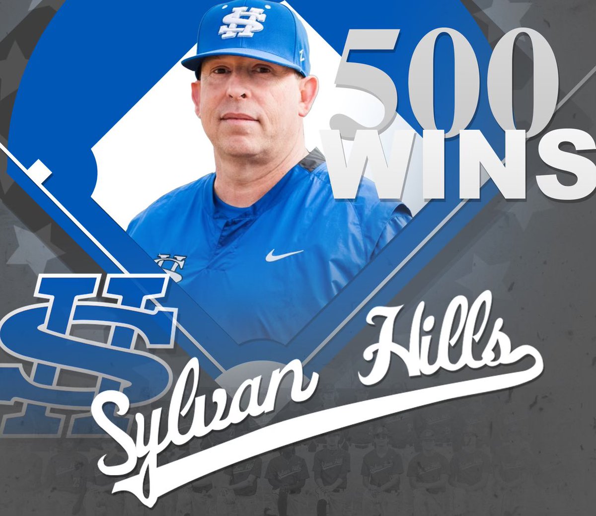 SHBearsBSB's tweet photo. Bears Win!!! Sylvan Hills defeats CAC 15-4 in 5 inn. With that win Head Coach Denny Tipton reached his 500th career win! If you see him give him a big congrats! Go Bears!! @PBR_Arkansas @CoachKBo https://t.co/7ZeVGM5dBE