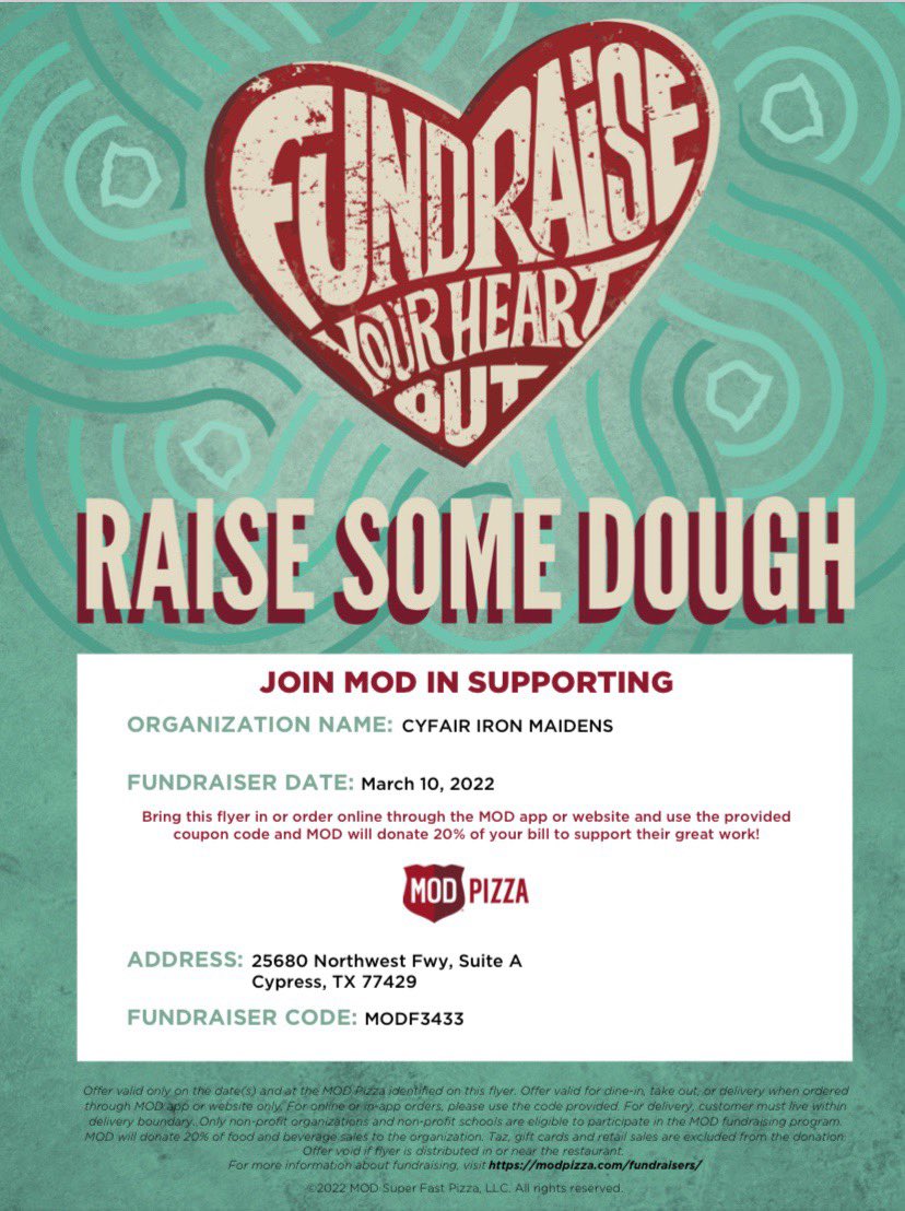 ‼️Don’t Forget‼️

IT’s TOMORROW!!!! Order your pizzas from Mod Pizza tmrw and make sure you use the Iron Maiden code!

<a href="/MODPizza/">MOD Pizza</a>