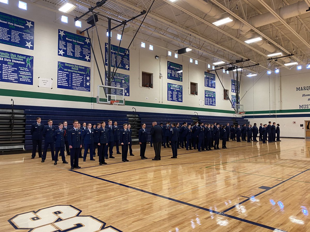 MajorZuber's tweet photo. Teamwork, dedication, hard work, and student ownership paid off today. MO-931 AFJROTC did an amazing job during their Headquarters USAF Evaluation! Congrats cadets, you have so much to be proud of. https://t.co/1Xbl5VvZXf