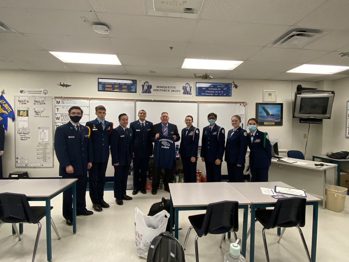 MajorZuber's tweet photo. Teamwork, dedication, hard work, and student ownership paid off today. MO-931 AFJROTC did an amazing job during their Headquarters USAF Evaluation! Congrats cadets, you have so much to be proud of. https://t.co/1Xbl5VvZXf