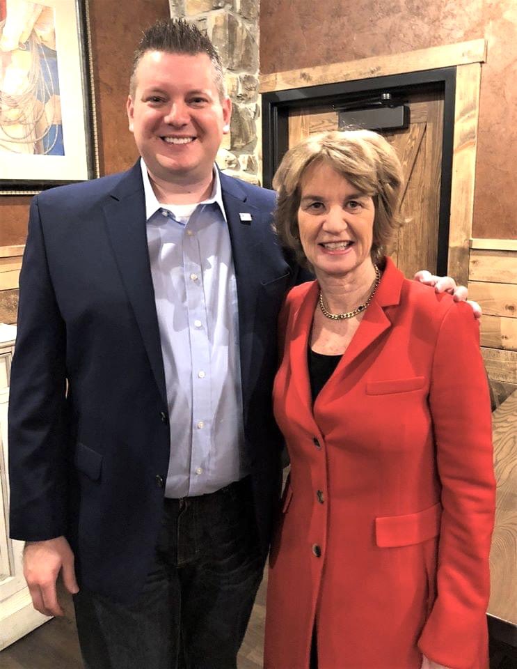 4 years ago today (March 9, 2018) with Kathleen Kennedy-Townsend in Collinsville, IL. Kathleen was the sixth and first female Lieutenant Governor of the state of Maryland. She is eldest child of Senator Robert F. Kennedy and Mrs. Ethel Kennedy. <a href="/KKT_Kennedy/">Kathleen Kennedy Townsend</a>