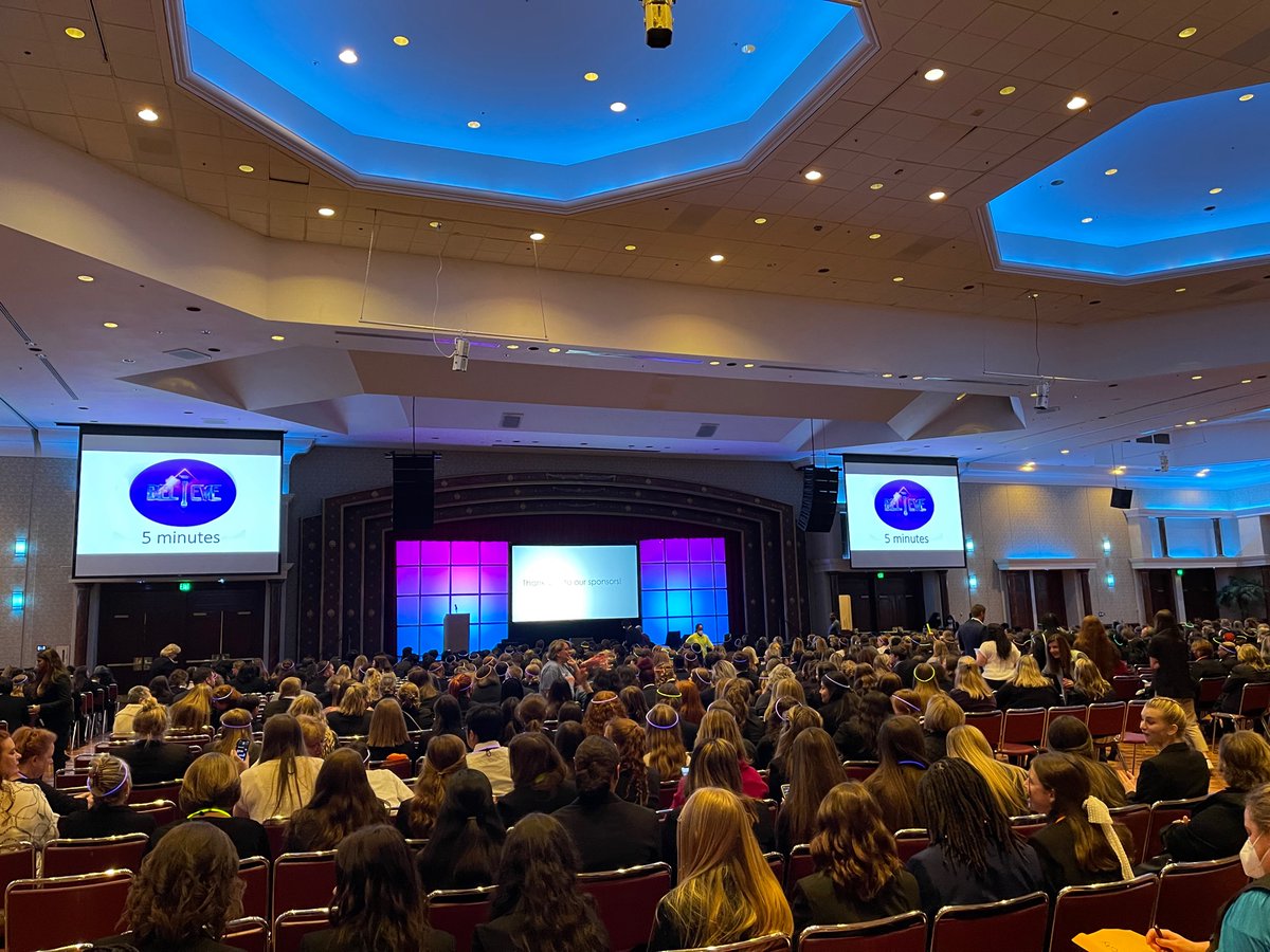 HSTHealthSci's tweet photo. Almost Time For Opening Session
@nchosaslc46
@nc_hosa 
@HighlandGaston https://t.co/hkbWhdUduu