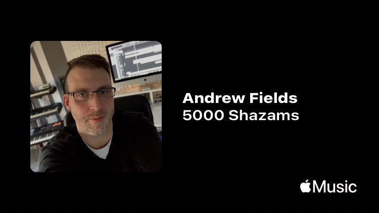 AndrewFields31's tweet photo. I just hit a new milestone on @AppleMusic. Thanks for listening!
#shazam #music #thanx
https://t.co/v09VdnA2Nq https://t.co/D8DmZogJDP