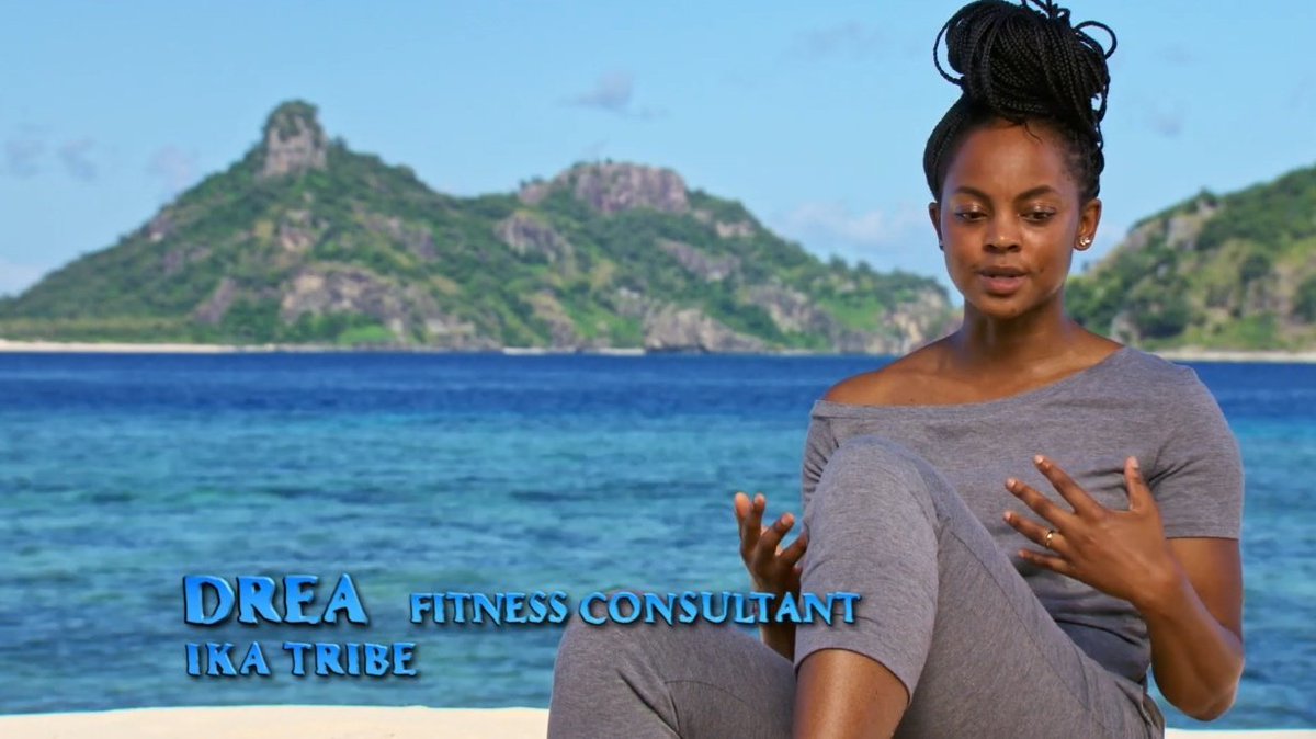 realitysebas's tweet photo. drea queen! #Survivor https://t.co/Km5qeIjqXZ