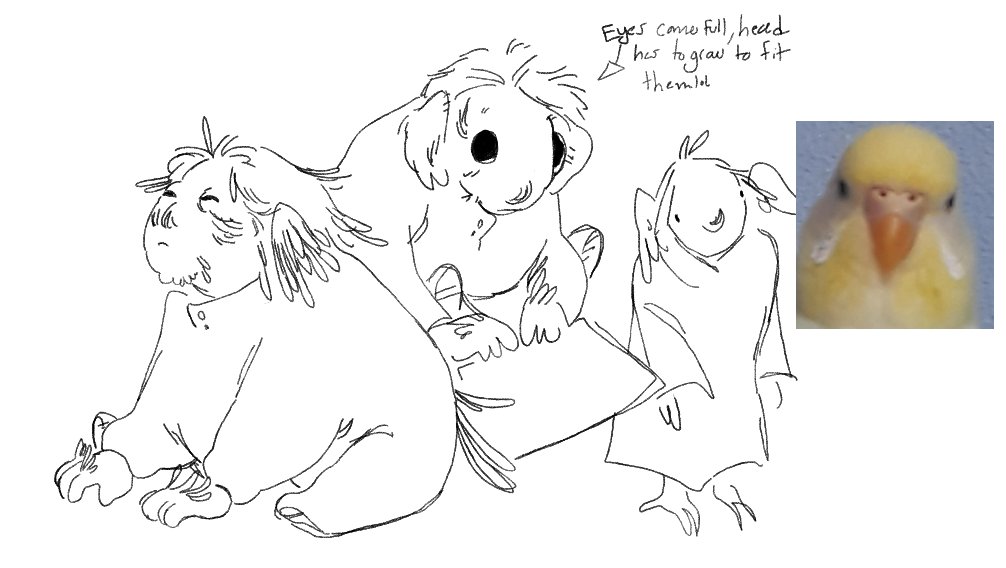 also ik meteion being a concept/familiar means she came out of the braincase fully formed but the concept of meteion having one of those baby bird esque phases where she looks sickly is really funny to me