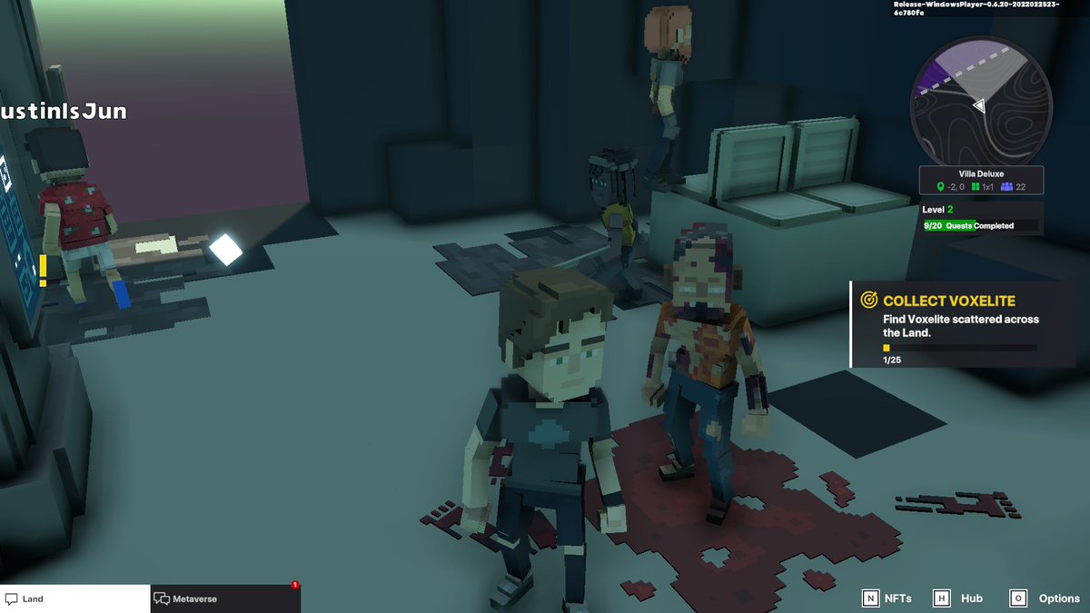 Christi_0485's tweet photo. @TheSandboxGame I just participated in the daily #SandboxAlphaS2Contest for a chance to earn up to 1,000 $SAND! Starting March 8 - Find Michonne &amp; her zombies. Check out my screenshot below! 👇 #SandboxAlphaS2 https://t.co/PFyZ5jJvBZ