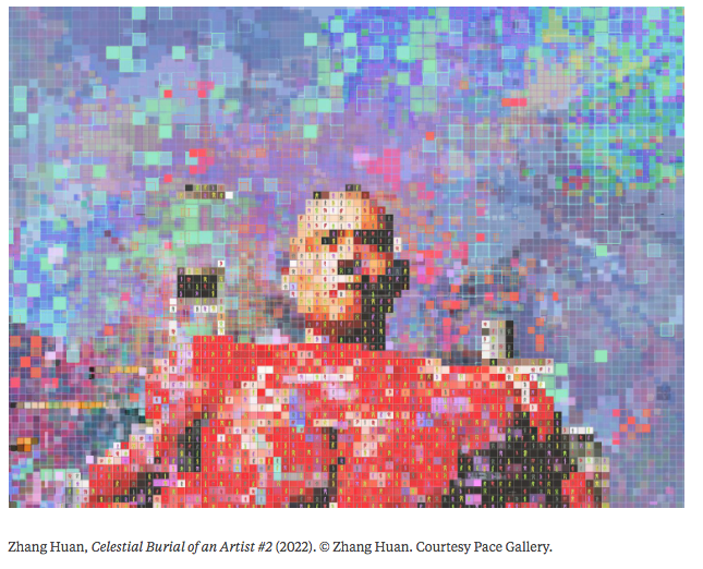 Zhang Huan drop on 17 March <a href="/PaceGallery/">Pace Gallery</a>. 

Don't sleep ...

opensea.io/collection/zha…

#cryptoart #art #nfts #NFTartist