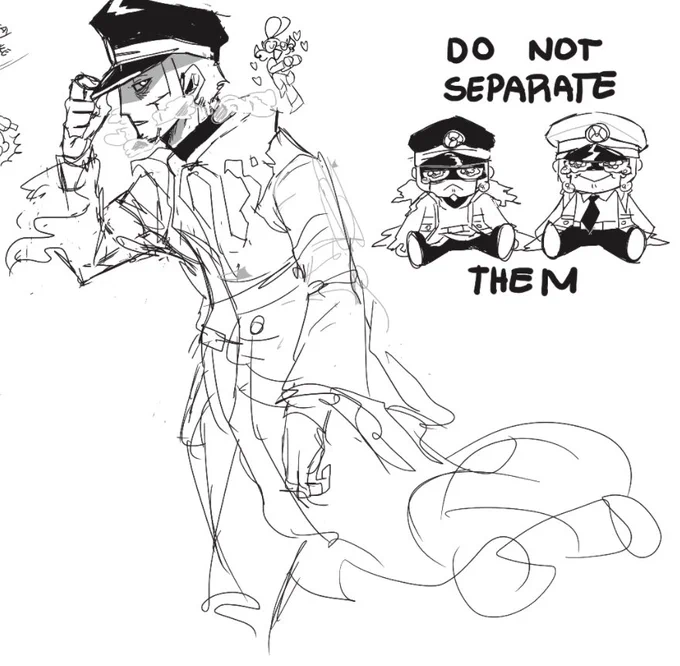 submas boys from aggie ( feat my friend's oc dancing on him at the top lol ) 