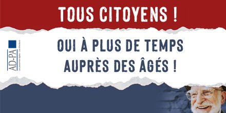 AssociationADPA's tweet photo. En lisant ce post vous vous réaliserez que le temps passe vite pour tous. Et qu’augmenter le temps auprès des #âgéscitoyens est important pour répondre à leurs aspirations quotidiennes.
@AssembleeNat 
#âgéscitoyens @AssociationADPA https://t.co/Td7zeGNRFc