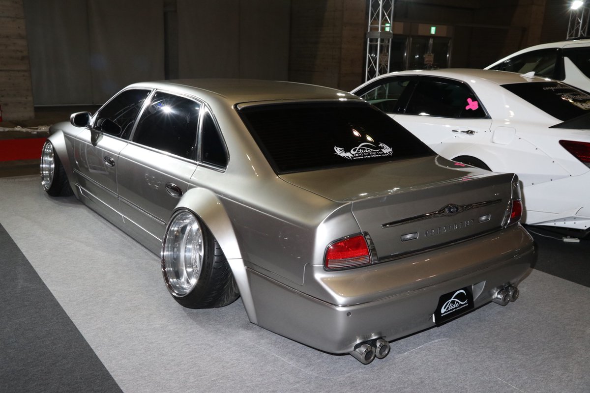 tokyoautosalon's tweet photo. 【東京オートサロン2022 出展車両】
出展者名:L-TIDE
車両名:ゆり姫’s president
Base:プレジデント
この他にも全出展車両掲載中!
\東京オートサロンアルティメートガイド/
https://t.co/ObLmSiSCwC
#LTIDE #日産
#tokyoautosalon #autosalon
#東京オートサロン #オートサロン #TAS2022 https://t.co/hCXJ7opzgp