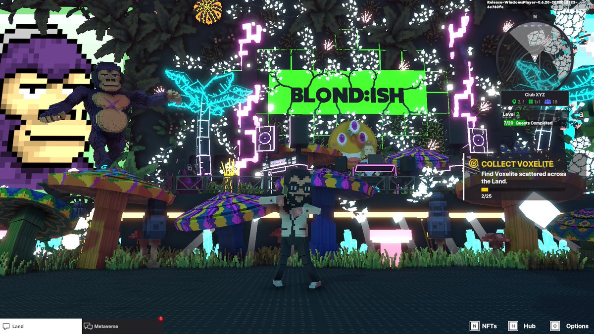 NeereshPerla's tweet photo. @TheSandboxGame @blond_ish I just participated in the daily #SandboxAlphaS2Contest for a chance to earn up to 1,000 $SAND! Starting March 5 - Dance with Blond:ish. Check out my screenshot below! 👇 #SandboxAlphaS2 https://t.co/L2kYx54DKV
