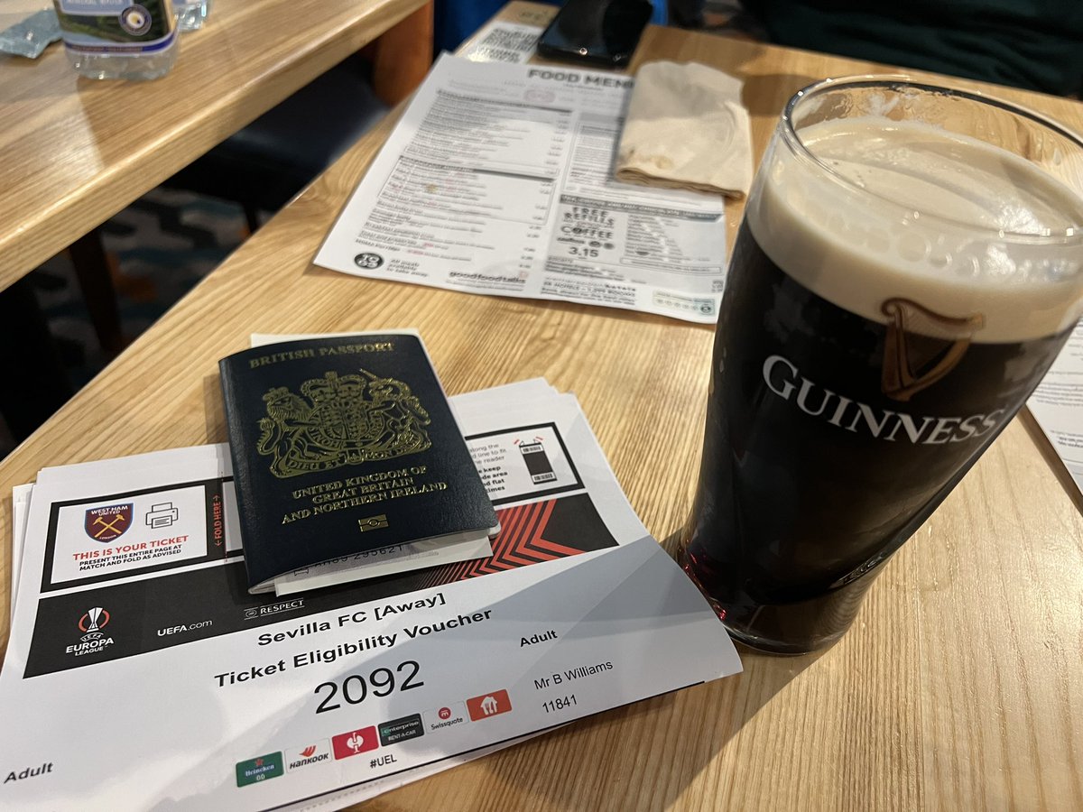 robcundy's tweet image. Seville bound! ✈️⚒