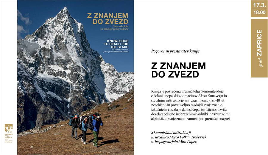 KamnikInfo's tweet photo. Predstavitev knjige: Z znanjem do zvezd – Slovenska šola za nepalske gorske vodnike - https://t.co/hlTJyswciu - #kamnik https://t.co/aNg1JjoXM1