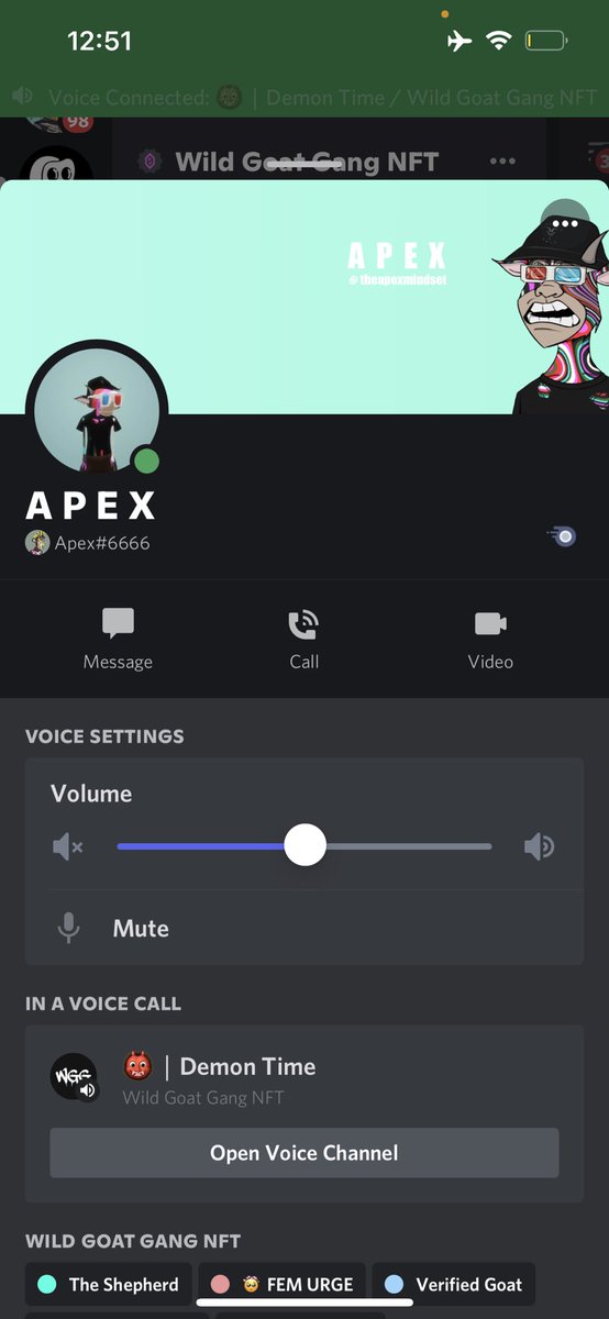 officialbosnft's tweet photo. The Goat has bought the 1of1 Apexeleton! πβ οΈx πNFT
#WildGoatgang x #BOSNFT
πβ οΈBoredOrangeSkeleton @WildGoatGangNFT @theapexmindset https://t.co/zGBx7jZv7y