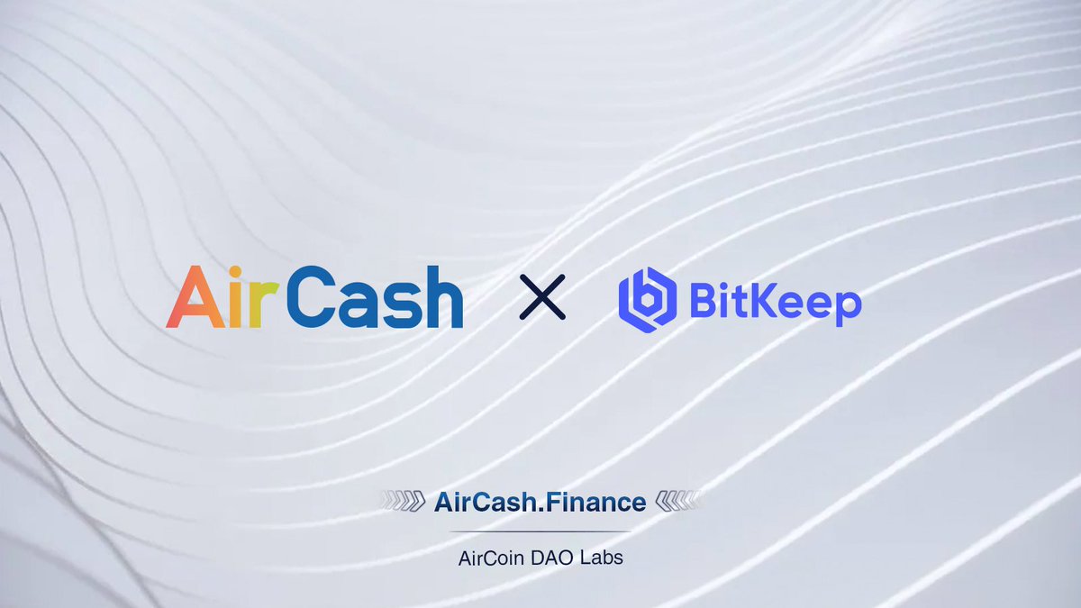 AirCoinreal's tweet photo. [Partnership] AirCash &amp; BitKeep.

Thanks, @BitKeepOS 

The AirCash DAPP is now Listed on BitKeep wallet.

BitKeep is the top crypto wallet in Asia.

#AirCoinDAOLabs #AirCoin #AirCash #AirChain https://t.co/y4v8ycvLoI