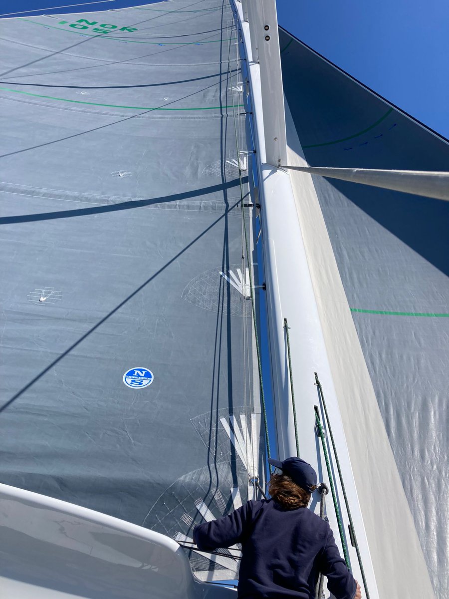 RSBRigging's tweet photo. A little cruise around the Bay of Palma for Nariida, putting her new 3Di main mizzen and furling cruising jib through their paces...
#balticyachts #nariida #baltic #sailtrial #seatrial #rsbrigging #northsails ##mainmizzen #jib https://t.co/una2hwcexe