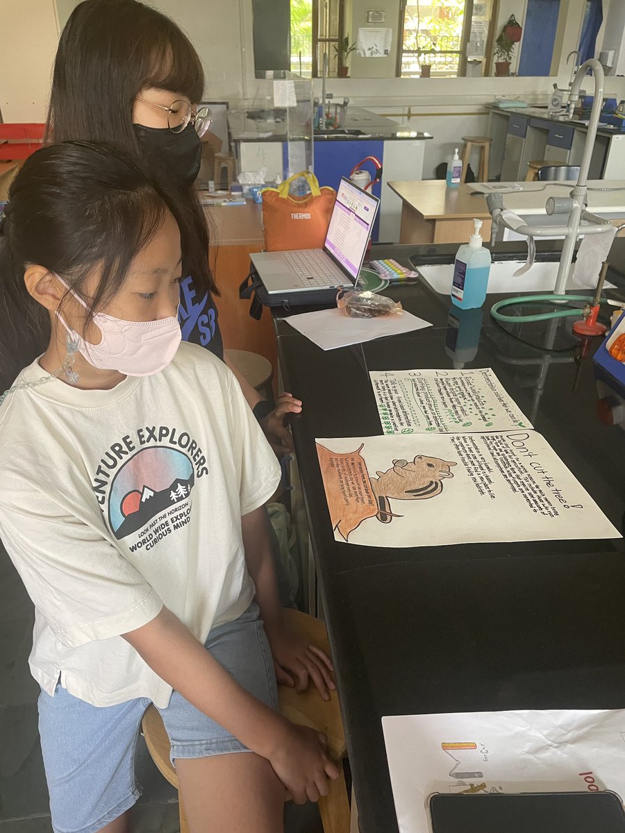 AISCMiddle's tweet photo. Sixth grade students are connecting their learning about SDG #15 Life on Land to art during our STEAM week. #AISCGrade6 #AISCGrowth #AISCExcellence #AISCIntegrity #AISCRespect #AISCcommunity https://t.co/i4PJeHhm65