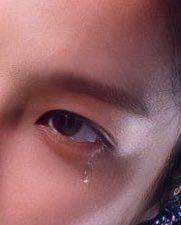 xiaojinult's tweet photo. the way we didnt know that she teared up during fate because of shitty quality😭 https://t.co/T048zoDGJK