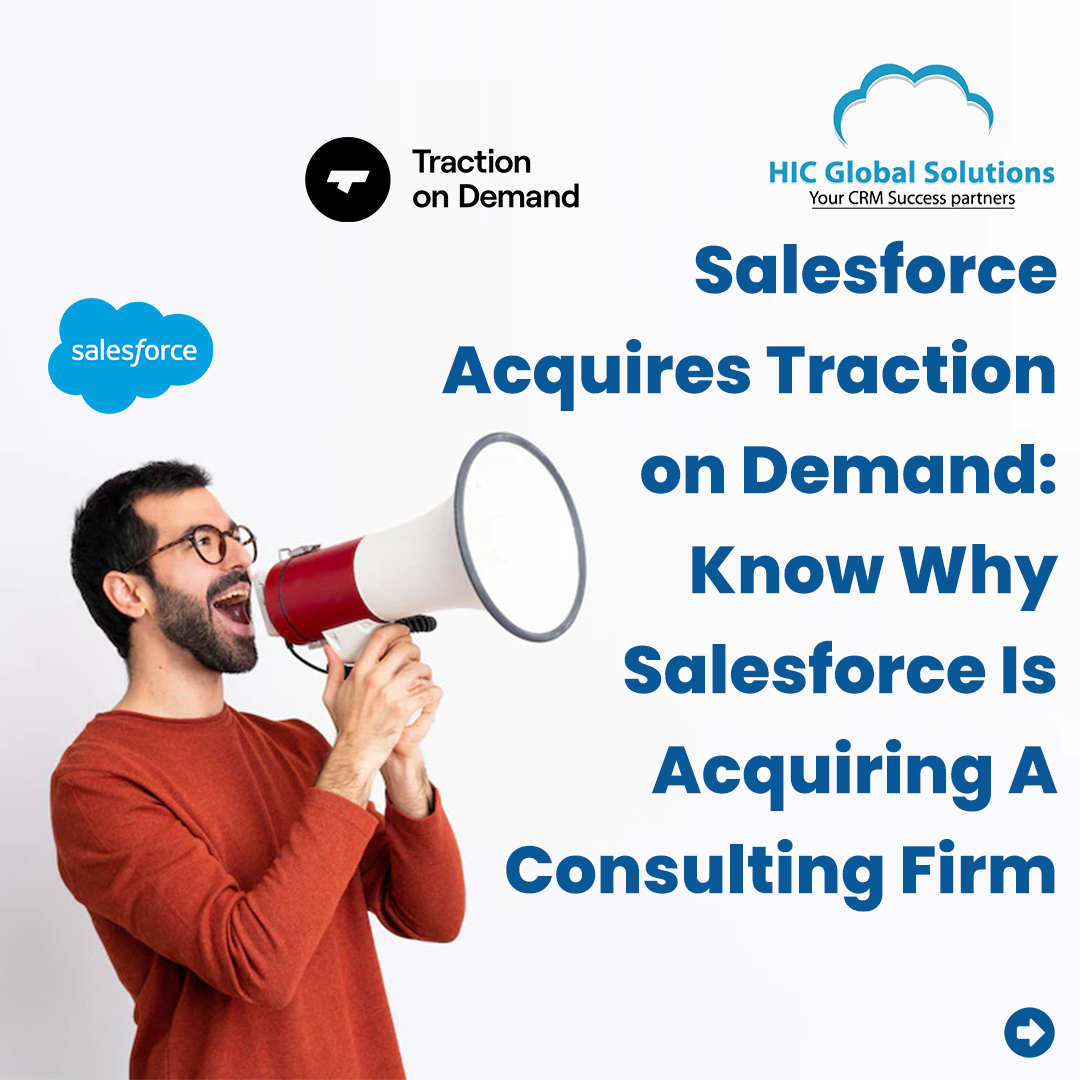 HeadInCloudInc's tweet photo. Salesforce signs a definitive agreement to acquire Traction on Demand. Learn everything about this acquisition here https://t.co/sKZKOUzsJH @partnerforce @SalesforceNews @salesforce #salesforce #acquires #tractionondemand #tractionondemandacquisition #consultingfirm #acquisition https://t.co/AknBXFF7IS