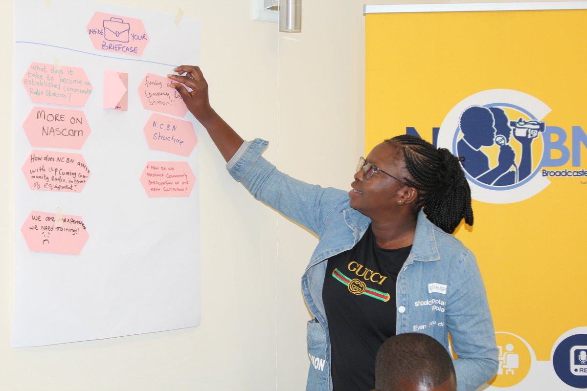 NCBN_Namibia's tweet photo. The NCBN concluded the the first day of our Our Annual General Meeting [AGM] 2022. Members from 10 community media institutions (9 radios and 1 online publisher) are in attendance. Today is the elective congress of the board. 

AGM powered by: @dw_akademie https://t.co/1HjgnMuVrn